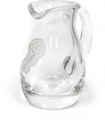  Glass Cruet w/Handle - Water Symbol - 5 oz 