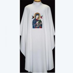  Lightweight Dalmatic - OLPH Design - Front Only - 100% Polyester 