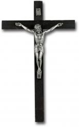  10\" ITALIAN PALISSANDER WOOD CRUCIFIX 