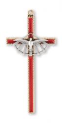  ENAMELED CONFIRMATION CROSS ON CORD (2 PC) 