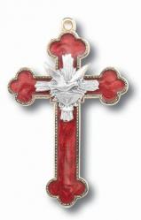  RED ENAMELED CROSS 