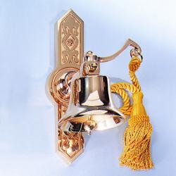  Altar Bells | 4\" x 12\" | Bronze Or Brass Bell | Wall Mount Style 