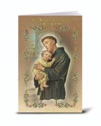  SPANISH ST. ANTHONY NOVENA BOOK (10 PC) 