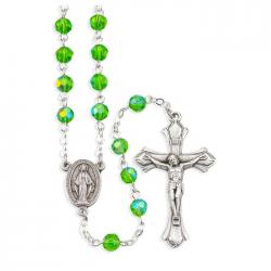  AUGUST - PERIDOT DELUXE BIRTHSTONE ROSARY 