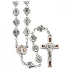  SAINT BENEDICT HANDCRAFTED ROSARY 