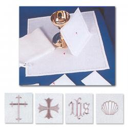  Embroidered 4\" Latin Cross Only for Mass Linen & Altar Cloth 