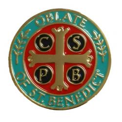  Oblate of St. Benedict Pin (2 pc) 