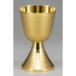  Communion Cup | Round Hammered Design 