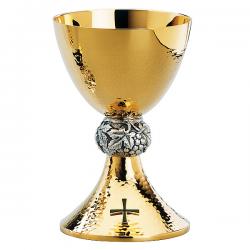  Hammered Chalice & Bowl Paten 