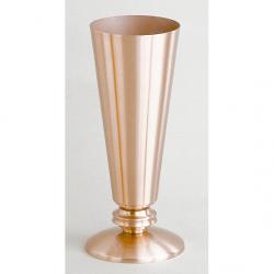  Satin Finish Bronze Altar Vase (A): 2515 Style - 13-1/4\" Ht 