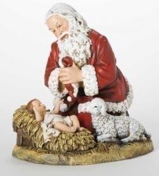  Christmas \"Kneeling Santa\" Figure 