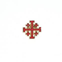  Jerusalem Cross Lapel Pin (10 pc) 