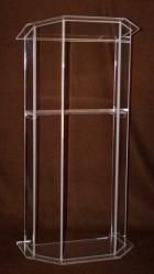  Acrylic Lectern w/Shelf - 48\" Ht 