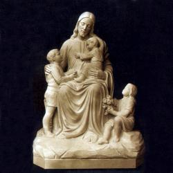  Jesus w/Children Statue in Marble (Custom) 