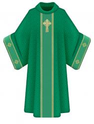  Green Dalmatic Set - 4 Colors - Celtic Fabric 