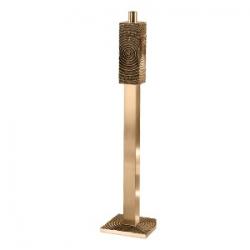  Paschal Candlestick | 48\" | Brass Or Bronze | Square Column & Base 