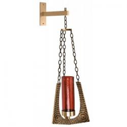  Sanctuary Lamp | Hanging | Brass Or Bronze | Includes Chains 