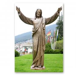  Risen Christ/Resurrection Statue in Bronze Metal, 72\"H 