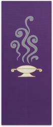  Dark Purple Ambo/Lectern Cover - Incense - Lucia Fabric 