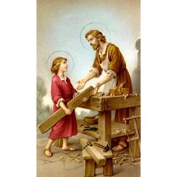  \"St. Joseph the Worker\" Prayer/Holy Card (Paper/100) 