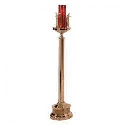  Floor Sanctuary Lamp | 51\" | Bronze Or Brass | Round Column & Base 