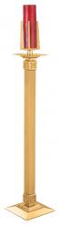  Floor Sanctuary Lamp | 44\" | Bronze Or Brass | Square Column & Base 