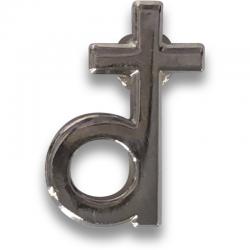  Deacon Cross Lapel Pin - 1/2\" Ht (4 pc) 