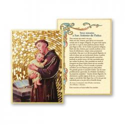  ST. ANTHONY MOSAIC PLAQUE (SPANISH) 