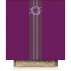  Purple Altar Cover - \"Crown of Thorns\" - Pius Fabric 