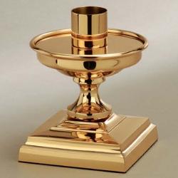  Altar Candlestick | 4-3/4\" | Brass Or Bronze 