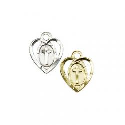  Heart/Cross Neck Medal/Pendant Only 