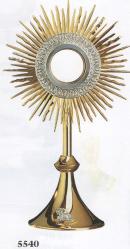  Paschal Lamb & Sun Ray Monstrance/Ostensorium 