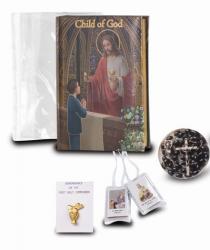  CHILD OF GOD BOY\'S FIRST COMMUNION 5 PIECE GIFT SET 