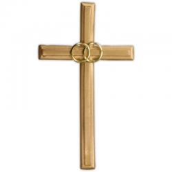  Metal Marriage/Wedding Cross - 5 14/16\" Ht 