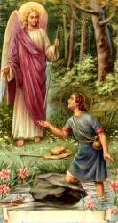  \"St. Raphael\" Spanish Prayer/Holy Card (Paper/100) 