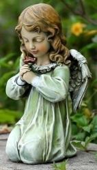  Garden Angel Child Kneeling 