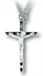  HAMMERED CRUCIFIX WITH CHAIN 