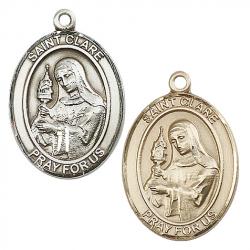  St. Clare of Assisi Neck Medal/Pendant Only 