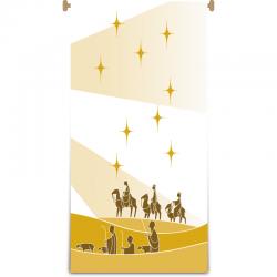  Printed Small Inside Banner - Christmas - Raytex DM Fabric 