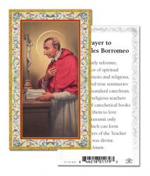  \"Prayer to St. Charles Borromeo\" Prayer/Holy Card (Paper/100) 
