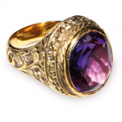  Bishop Ring - Amethyst 