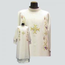  \"Cross\" Chasuble - Direct Embroidery - Primavera Fabric - 100% Poly 