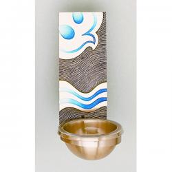  Bronze Holy Water Font: 8144 Style - 5\" Bowl 