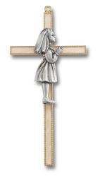  7\" FIRST COMMUNION GIRL CROSS 