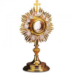  Baroque Monstrance/Ostensorium - 15\" Ht 