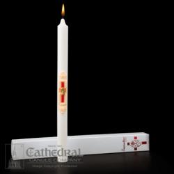  Christian Rites RCIA Candle 1-1/4 x 17 PE 