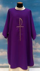  \"Chi Rho\" Dalmatic - Micro Monastico Fabric - 100% Poly 