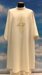  \"Cross\" Dalmatic - Primavera Fabric - 100% Poly 