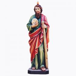  St. Jude the Apostle Statue in Linden Wood, 24\" & 48\"H 