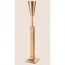  Combination Finish Bronze Adjustable Floor Flower Vase: 9035 Style - 54\" to 73\" Ht 